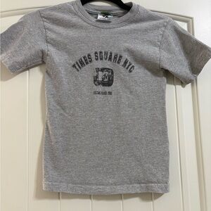 MTV Gray Kids Short Sleeve Tee with Times Square Graphic